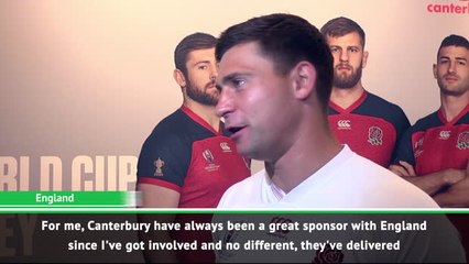 England stars have their say on new World Cup kit