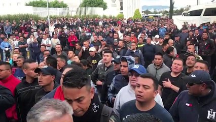 Gobierno de México acusa a “grupos” y expresidente por protesta policial