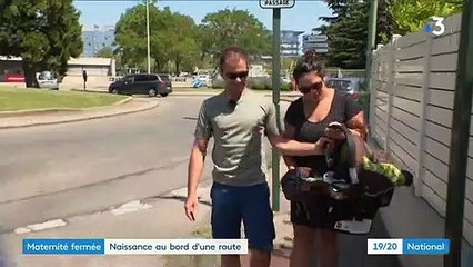 Download Video: Valence : Une femme accouche en pleine nuit sur le bord de la route après le fermeture de la maternité la plus proche