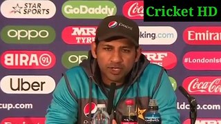 Sarfaraz Ahmed press conference today before PAKvsBAN match world cup - Pakistan still confident