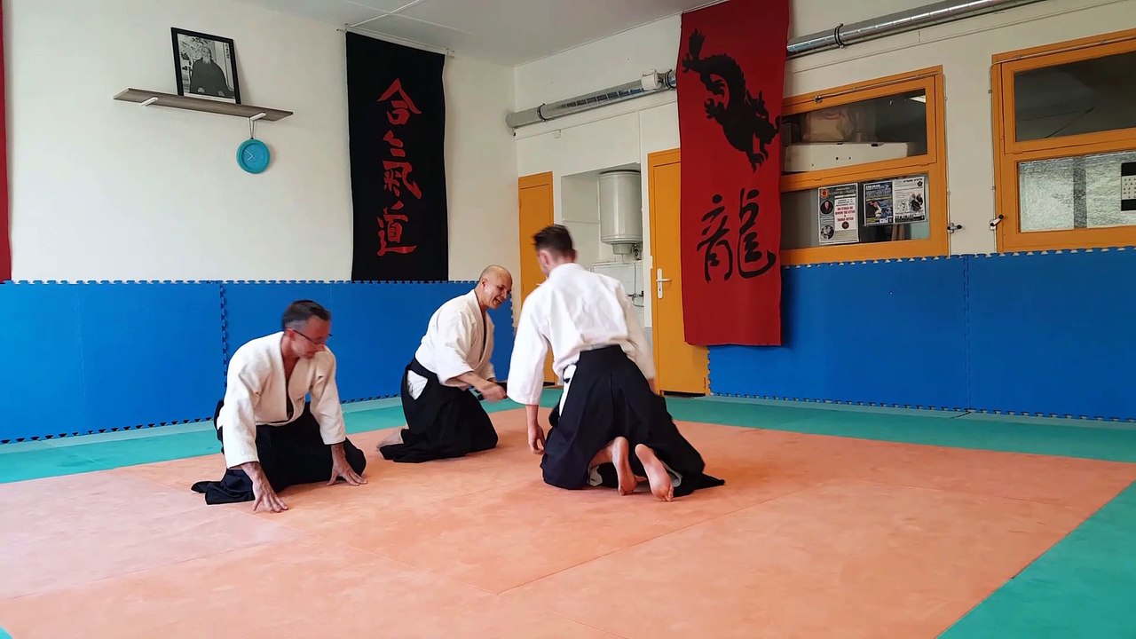 Comps : ceinture noire d'aïkido  pour Hugo Pizzo