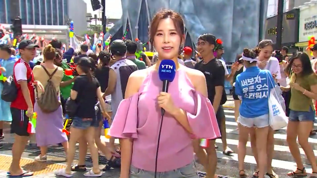 [날씨] 중서부 폭염...더위 날리는 물총 축제 한창 / YTN