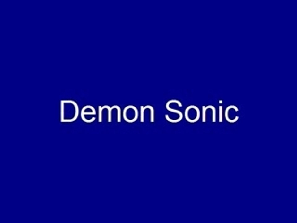 Demon Sonic