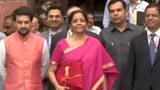 இன்று மத்திய பட்ஜெட்..எதிர்பார்ப்புகளுக்கிடையே நிர்மலா தாக்கல் செய்யும் முதல் பட்ஜெட்