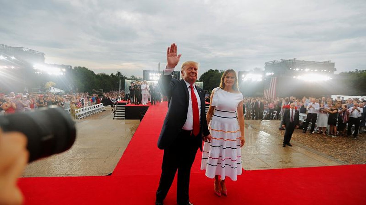 US-Unabhängigkeitstag: Trump beschwört militärische Stärke und Nationalstolz