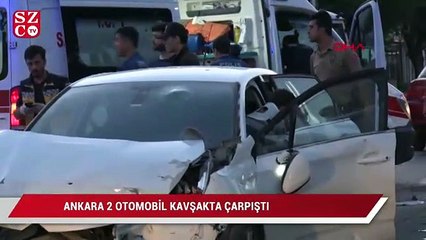 Ankara'da feci kaza