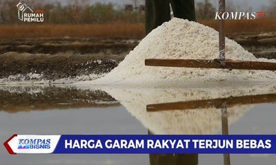 Harga Garam Rakyat Terjun Bebas