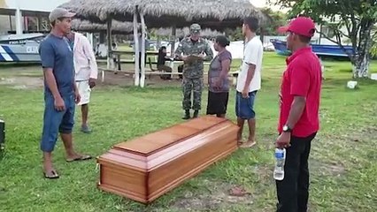 Inician identificación de cuerpos de 27 náufragos en Caribe hondureño