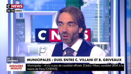 Cédric Villani : «Il n'y a pas de candidat officiel» à la mairie de Paris