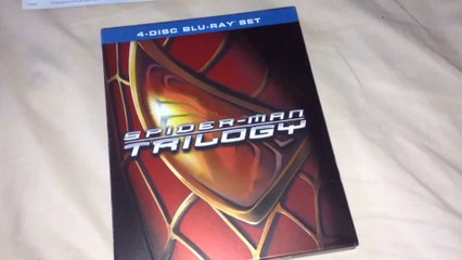 Spider-Man Trilogy Blu-Ray Unboxing