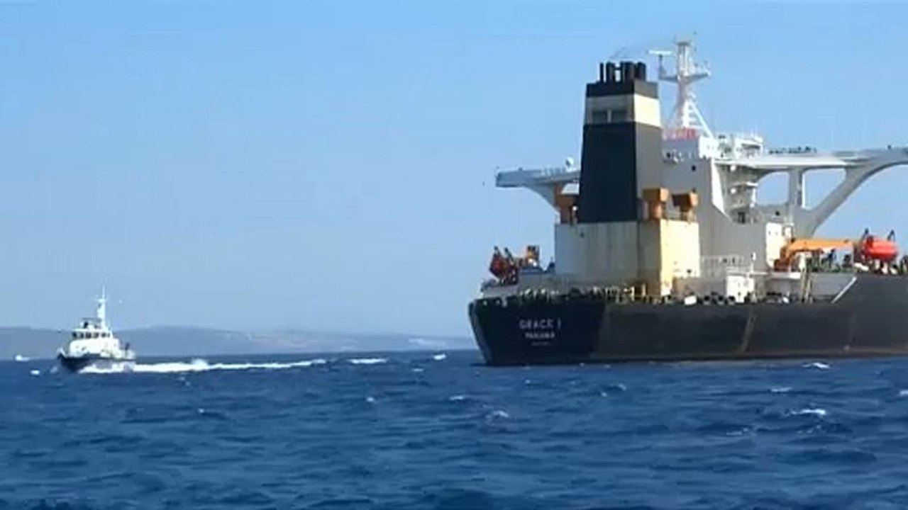 Gibraltar: iranischer Öl-tanker festgesetzt