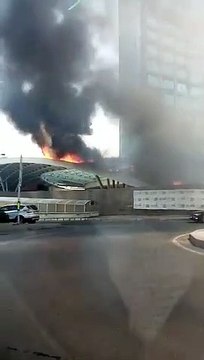 Sondakika: Zincirlikuyu'da yangın