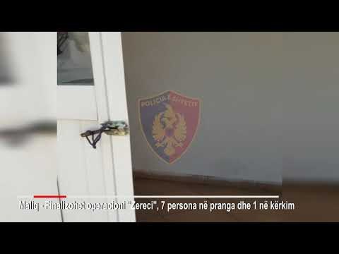 RTV Ora - Maliq, prostitucion dhe trafik droge, 7 të arrestuar, 1 në kërkim