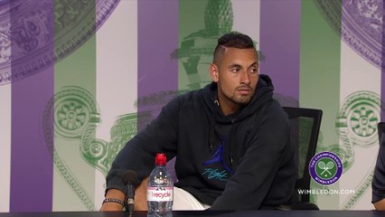 La conférencde presse de Kyrgios après sa défate face à Nadal
