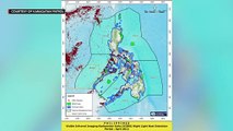 Timelapse of maps indicating presence of foreign vessels in Philippine waters