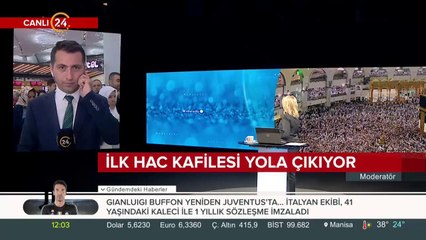 İlk hac kafilesi yola çıkıyor