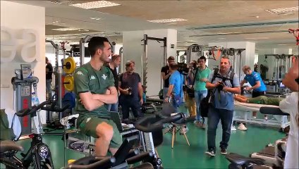 Reconocimiento Médico de los Jugadores del Betis