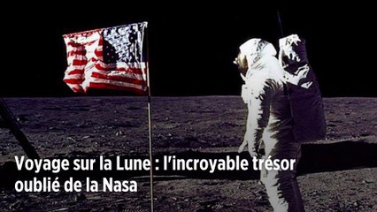 Voyage sur la Lune : l'incroyable trésor oublié de la Nasa