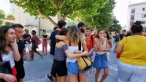 Les candidats du baccalauréat 2019 découvrent les résultats au lycée Dumont d'Urville à Toulon