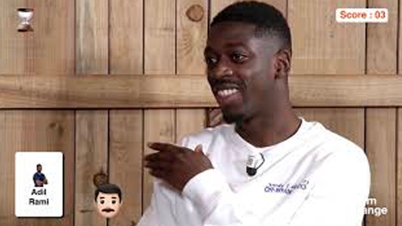 Umtiti & Dembélé - Smiley comme Jamais La Battle des Smileys - #TeamOrange