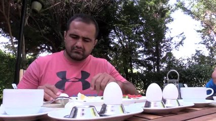 Kırkpınar'ın başpehlivanları nasıl beslendiklerini anlattı