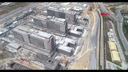 Başakşehir Şehir Hastanesi'nin yüzde 60'ı tamamlandı