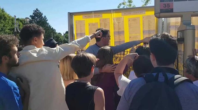 Les lycéens troyens découvrent les résultats du bac