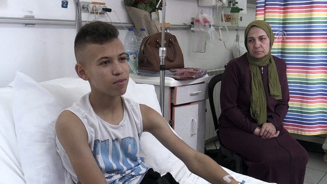 İsrail mermisi Filistinli çocuk Salah'ı hayallerinden kopardı - BEYTULLAHİM