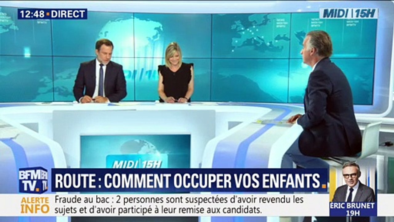 Comment occuper les enfants sur le trajet des vacances