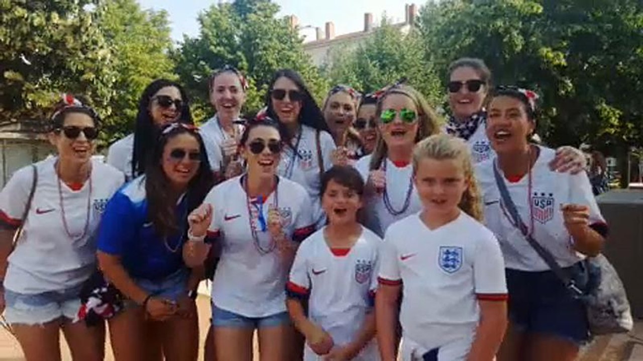 Lione, aspettando la finale dei mondiali di calcio femminili