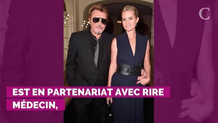 PHOTOS. Læticia Hallyday, heureuse d'accompagner des clowns à...