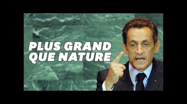 Sarkozy avant l'escalier pour Paris Match , d'autres subterfuges pour le grandir