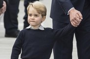 Prince George gets tennis lesson from Roger Federer