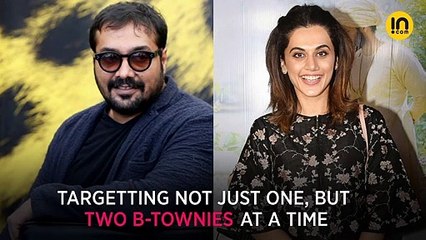 Download Video: Anurag Kashyap and Kangana Ranaut's sister Rangoli Chandeli spar over Taapsee Pannu