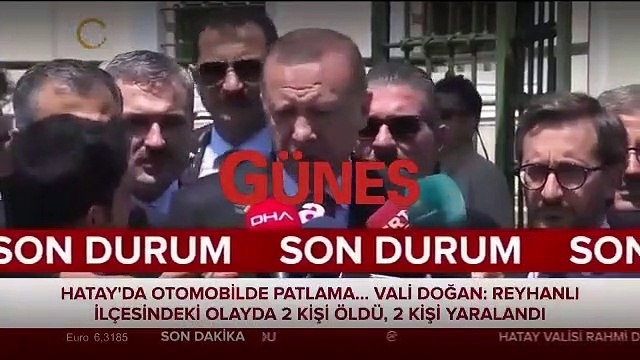 Başkan Erdoğan'dan Reyhanlı
