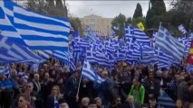 Miles de manifestantes griegos contra el acuerdo con Macedonia