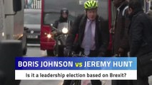 Boris Johnson Jeremy Hunt Brexit Hustings
