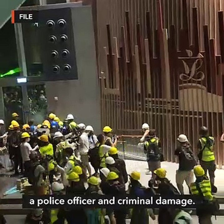 Hong Kong authorities file charges vs anti-government protester