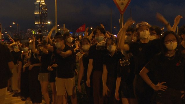 How Hong Kong protesters used hand signals to communicate in July 1 anti-extradition bill demonstration