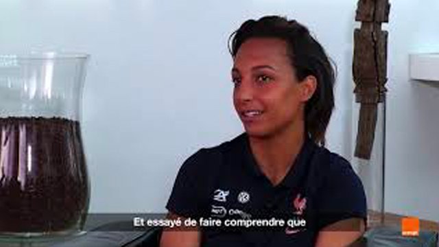 « 100% Avec les Bleues » avec S. BOUHADDI E. LE SOMMER A. MAJRI W. RENARD #TeamOrange