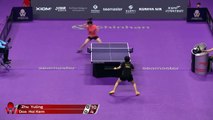 Zhu Yuling vs Doo Hoi Kem | 2019 ITTF Korea Open Highlights (R16)