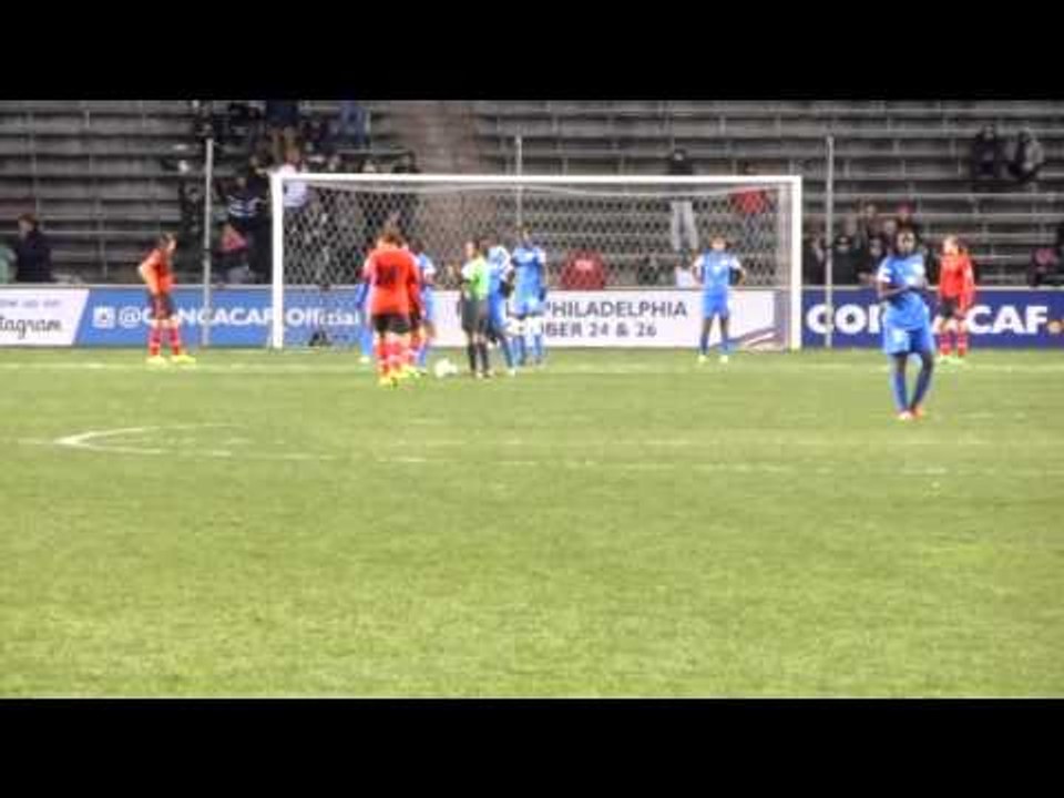 GOL TIRO LIBRE PREPARACION 7 VS O MEXICO VS MARTINICA