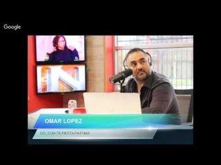 Omar López del Comité Fiestas Patrias en Sin Censura 11 18 15