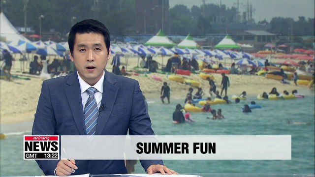 S. Korea's east coast beaches open until mid-August
