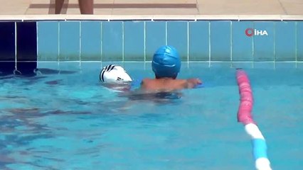 Milli yüzücü Sevilay'ın hedefi Tokyo 2020 olimpiyatları