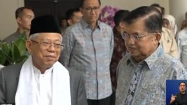 Ditanya Soal Pertemuan Jokowi-Prabowo, Ma'ruf Amin: Tunggu Saja Saatnya