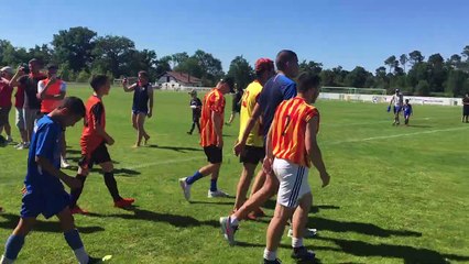 Tournoi du Sporting: l'entrée des artistes !!!