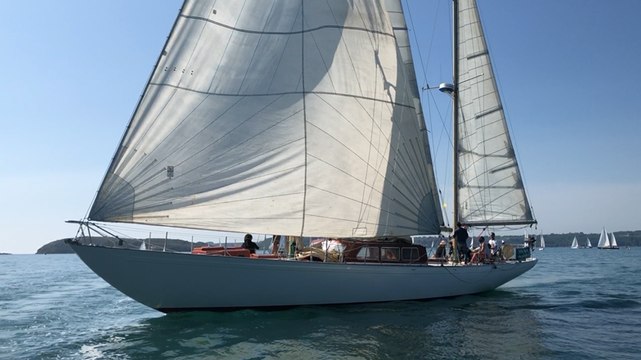 Le départ de la dernière manche de la Classic Channel Regatta
