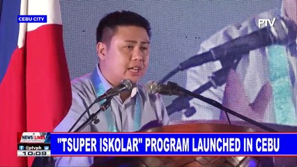 "Tsuper Iskolar" program launched in Cebu