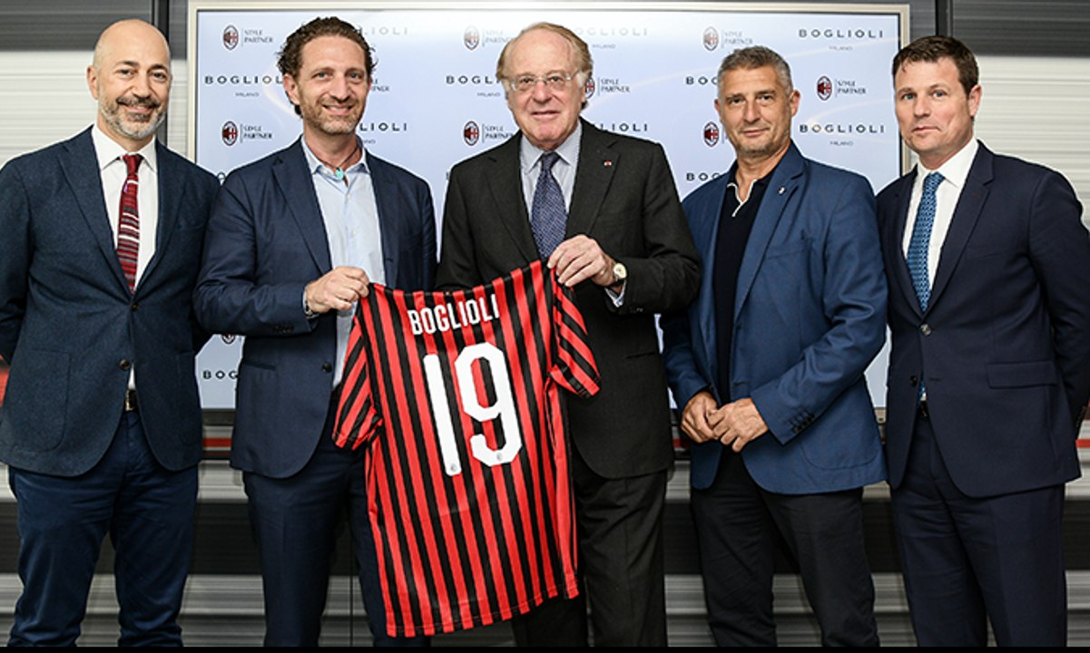 Boglioli style partner di AC Milan